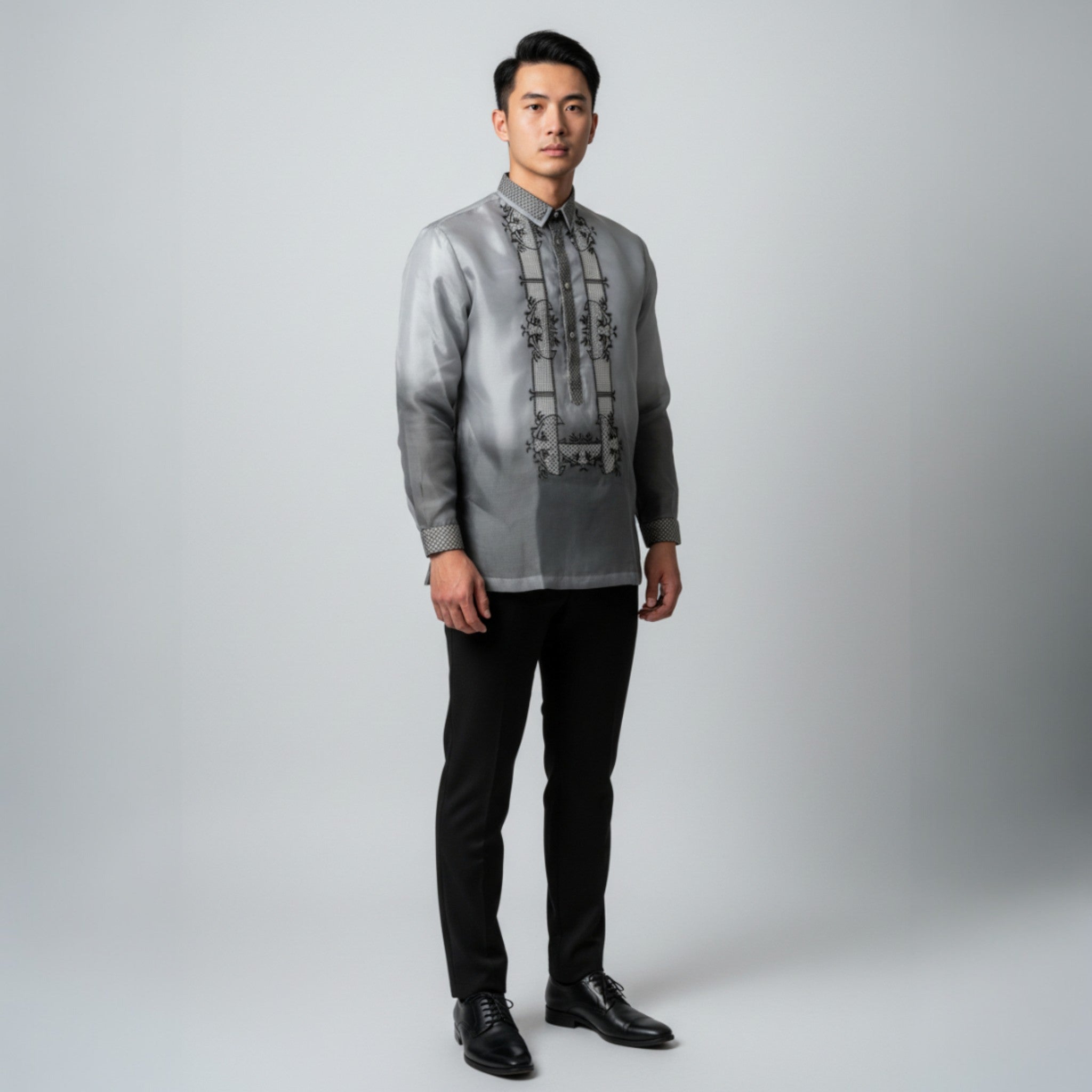 Jose Barong Tagalog Pinya Organza