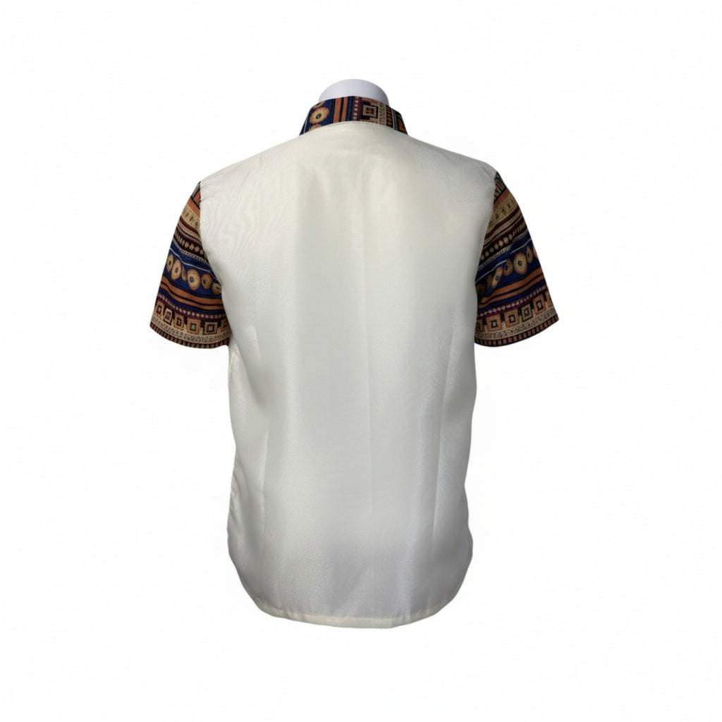 Datu Polo Barong Pinya Jusilyn Fabric