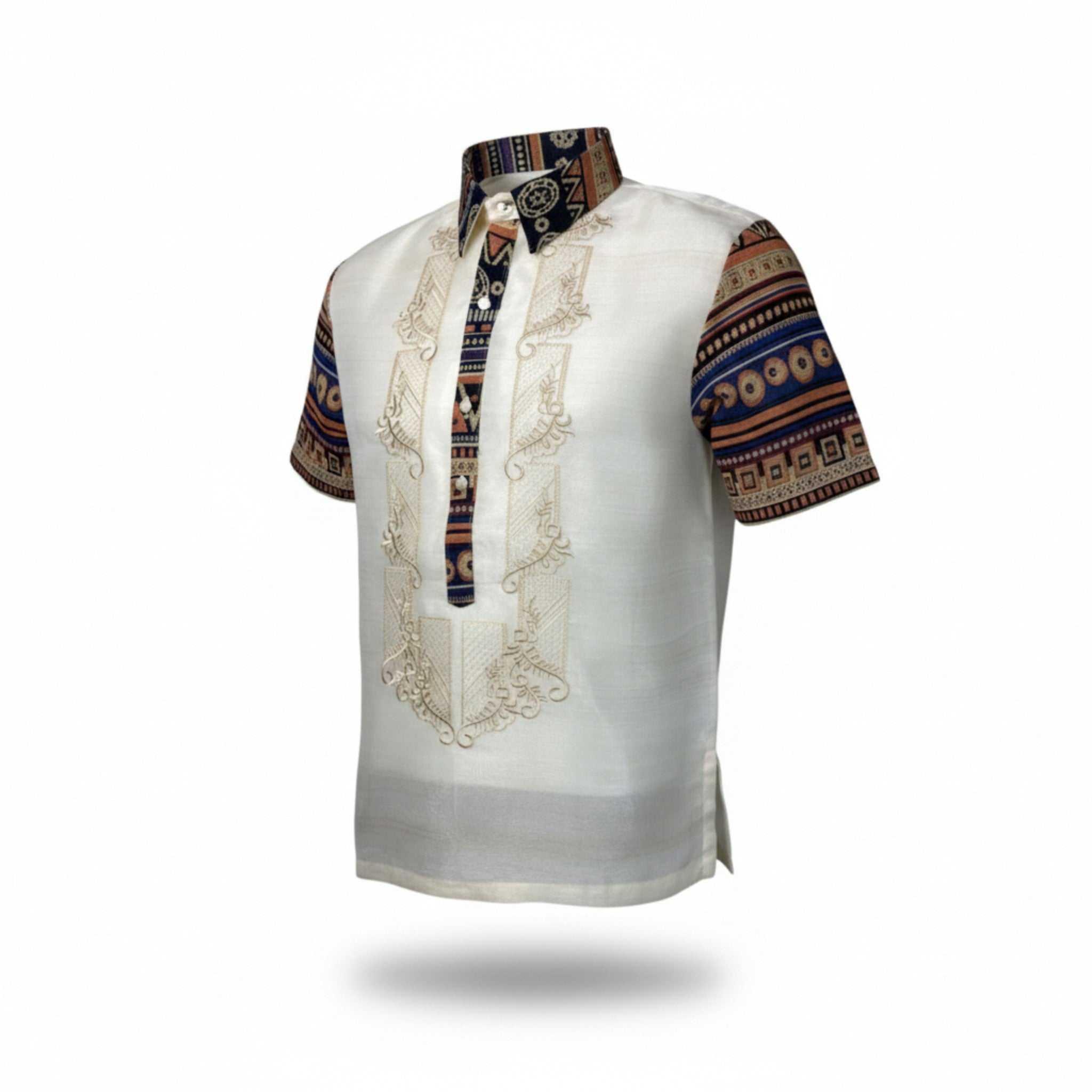 Datu Polo Barong Pinya Jusilyn Fabric