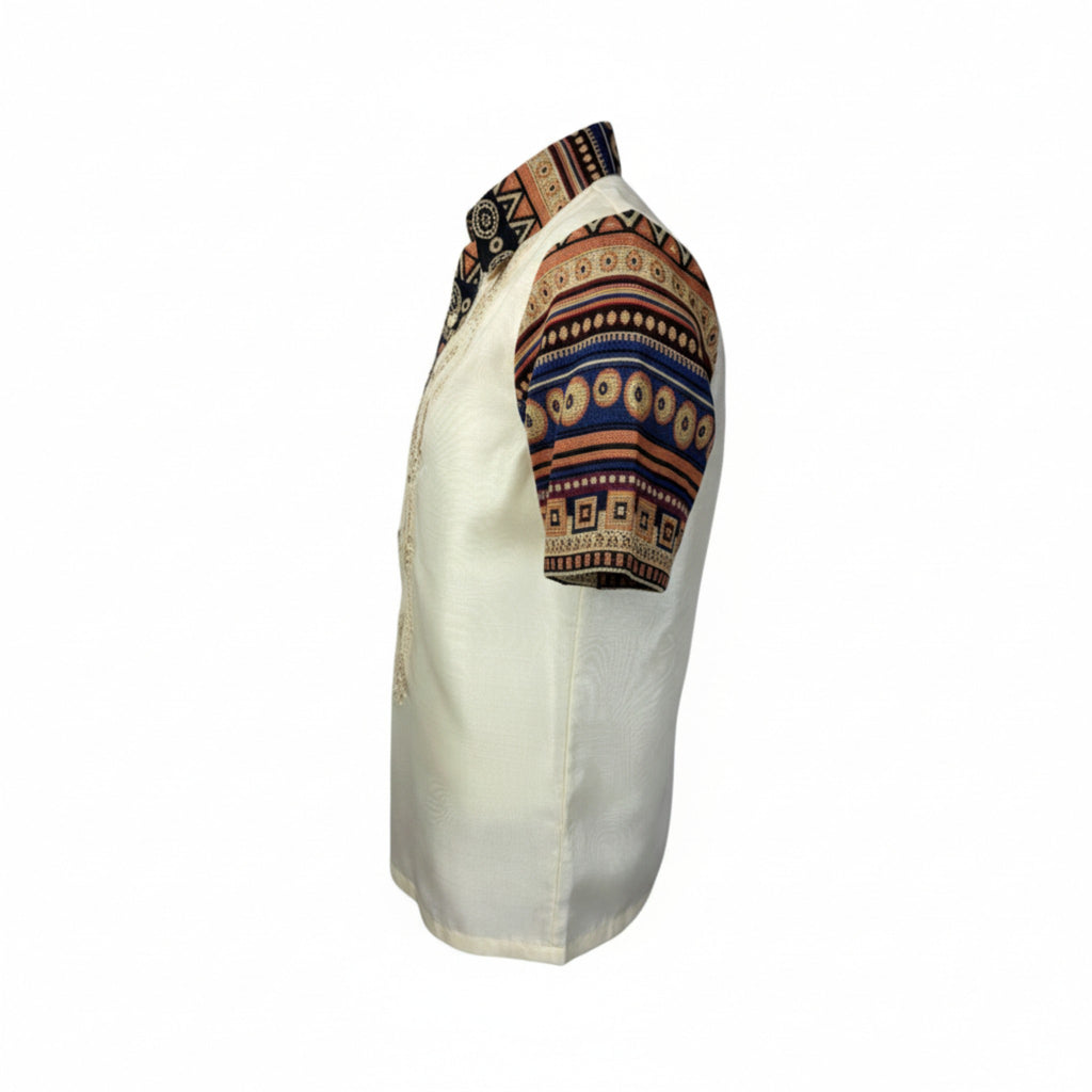 Datu Polo Barong Pinya Jusilyn Fabric