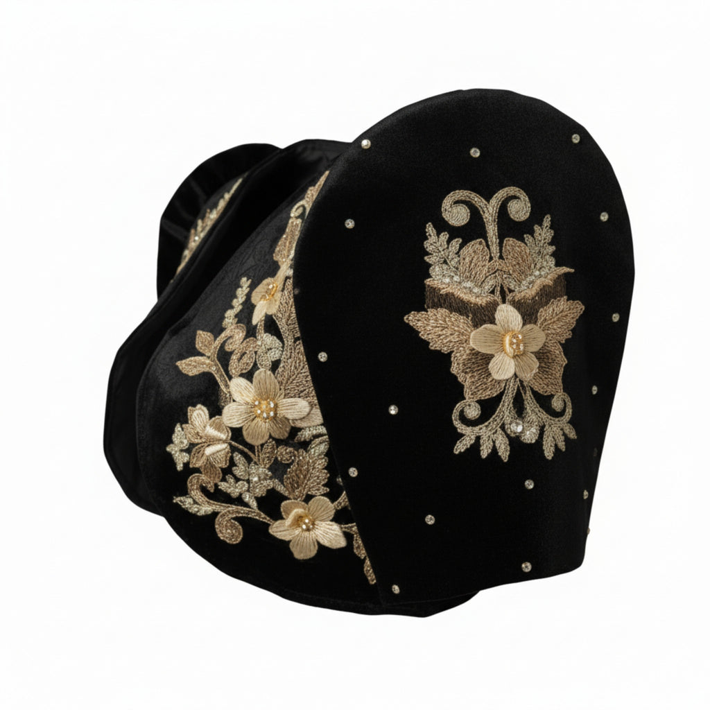 Bolera Filipiniana Black Design 1