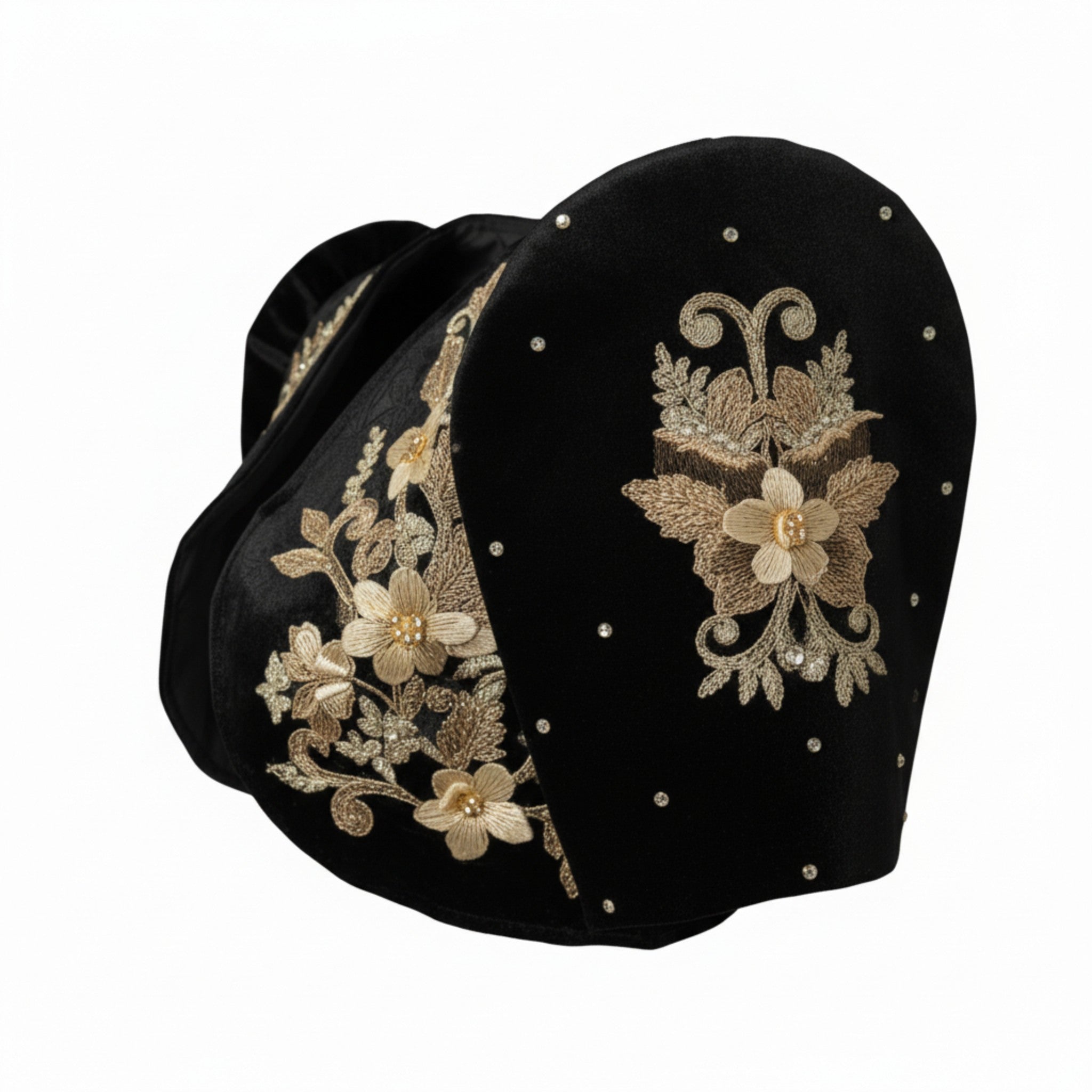 Bolera Filipiniana Black Design 1