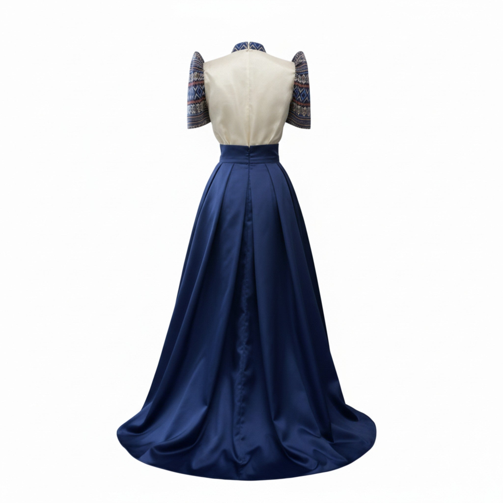 Ladies Barong Blue S - L