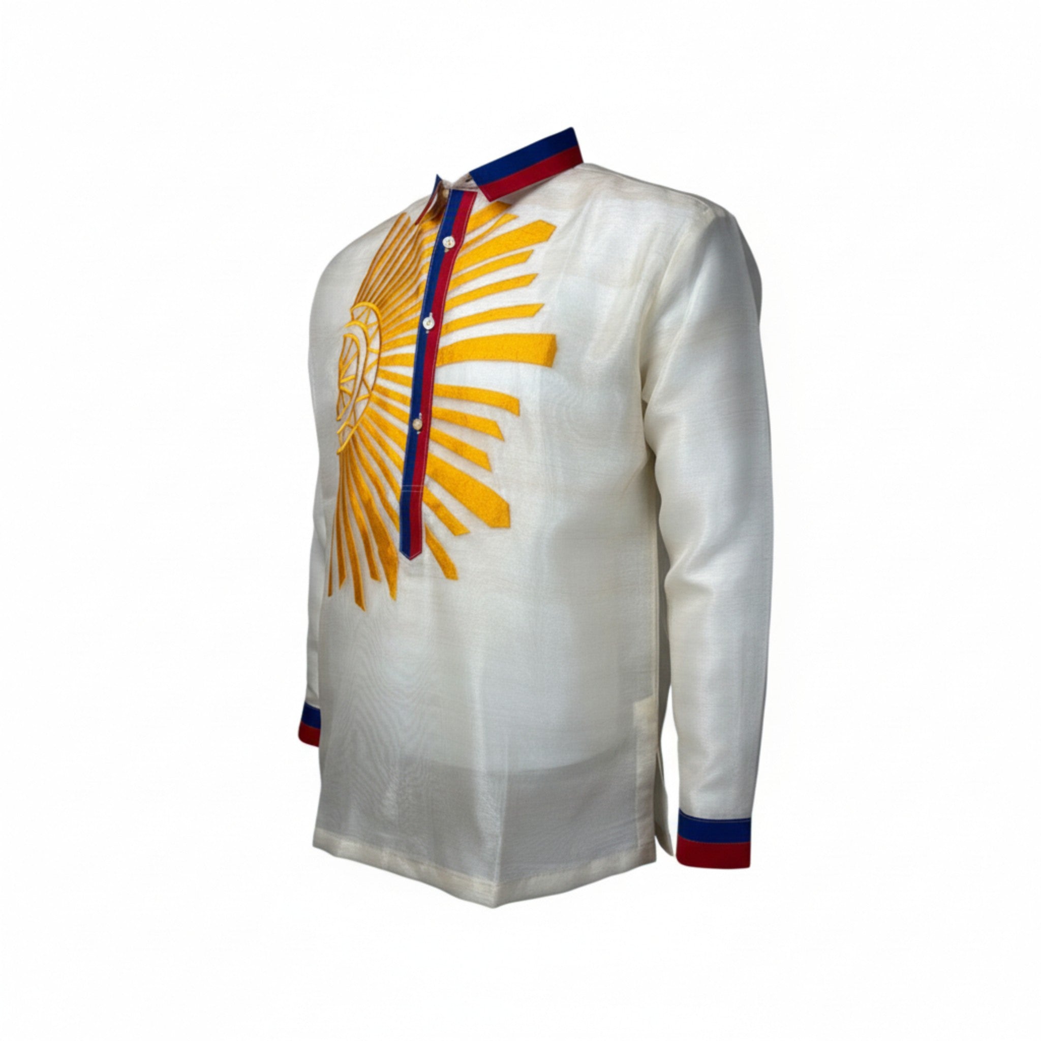 Sinag Barong Tagalog Pinya Organza